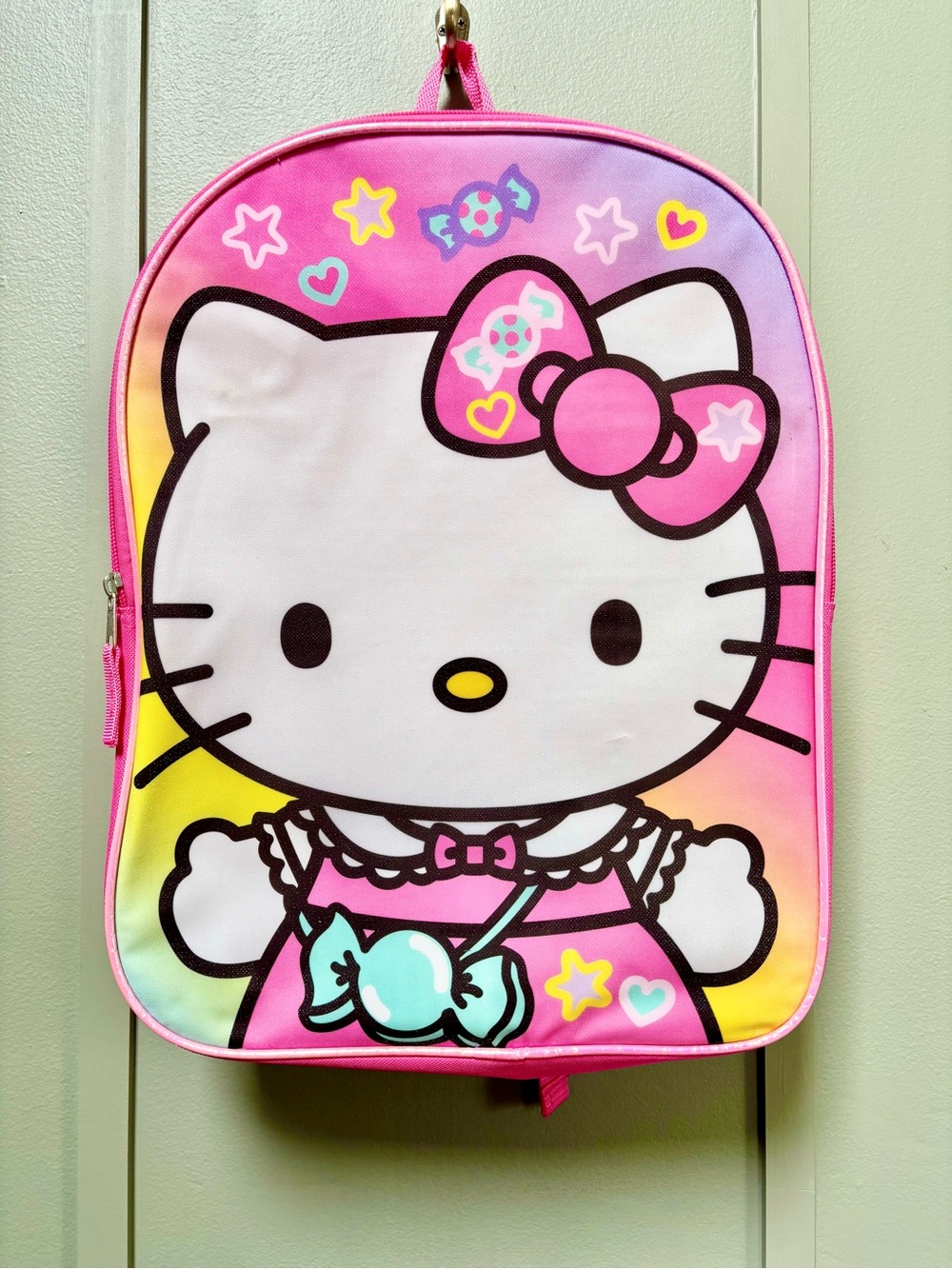🐱Hello Kitty Glittery Pastel Backpack